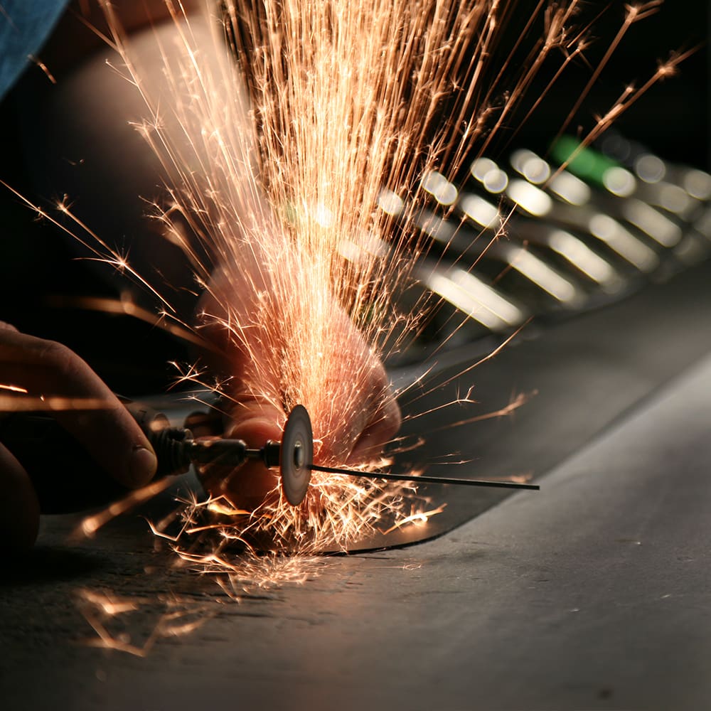 sparks flying cutting edges to custom skis